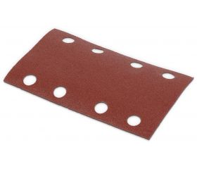KRT200008 Papel de lija rectangular 80x133mm g180 5pcs