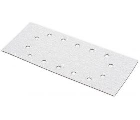KRT203555 Papel de lija rectangular 115x280mm g80 5pcs