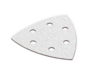 KRT210055 Papel de lija triangular 3x90mm k80 pintura - 5 uds.