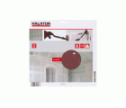 KRT232506 Papel de lija cartón yeso triang. 3x285mm - g100 5pcs