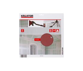 KRT232509 Papel de lija cartón yeso triang. 3x285mm - g240 5pcs