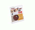 KRT250505 Papel lija amolad. metal/madera Ø 125mm g80 5pcs