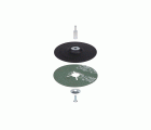 KRT259003 Disco de soporte Ø 125mm