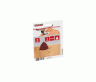 KRT280008 Papel de lija triangular 50x37mm g180 - 6 uds.