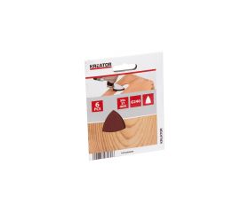 KRT280009 Papel de lija triangular 50x37mm g240 - 6 uds.