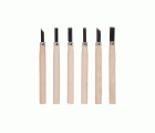 KRT461001 Cincele p/madera 135mm 6pcs