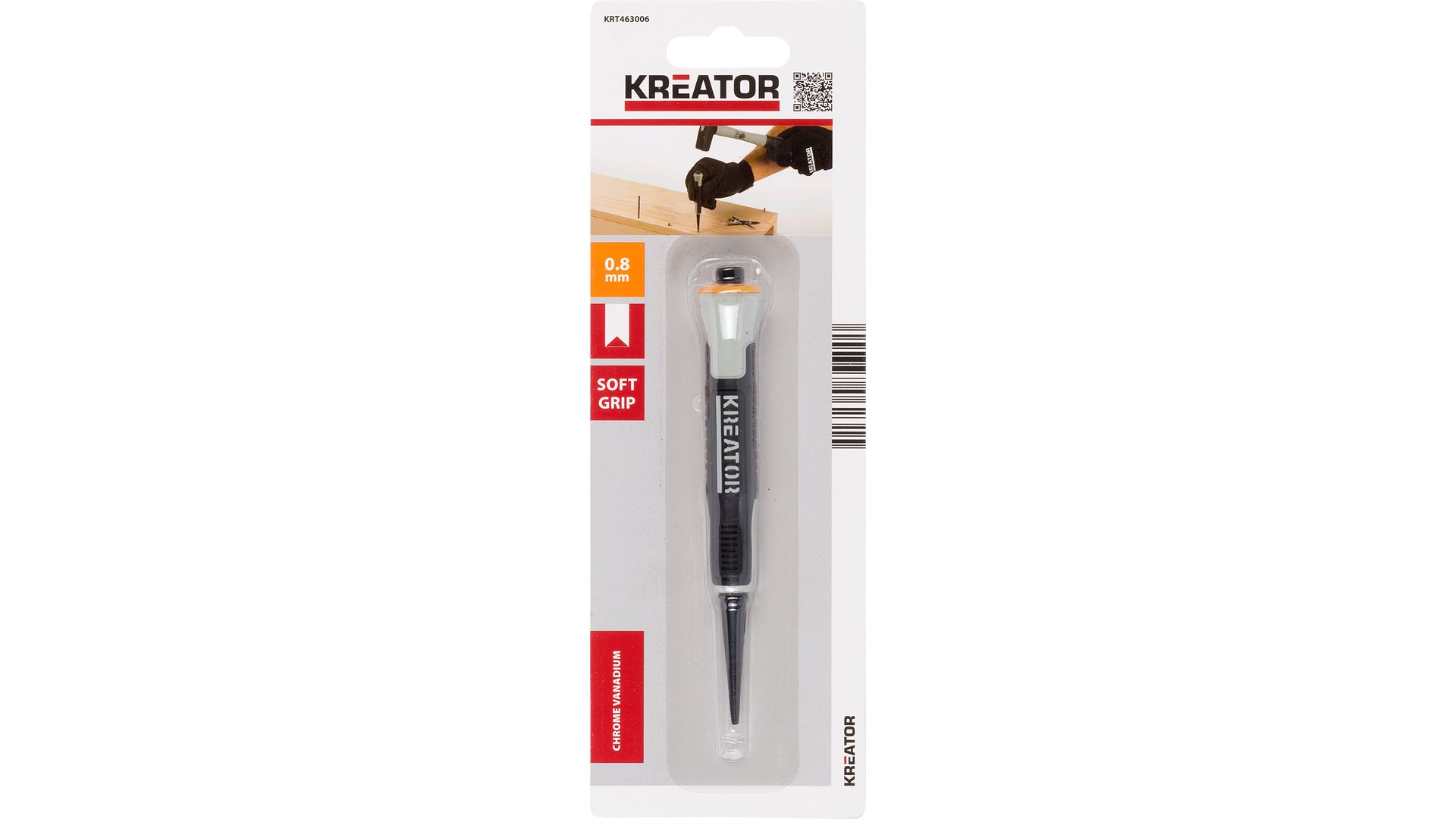 KRT463006 Punzón de clavos 0,8mm P