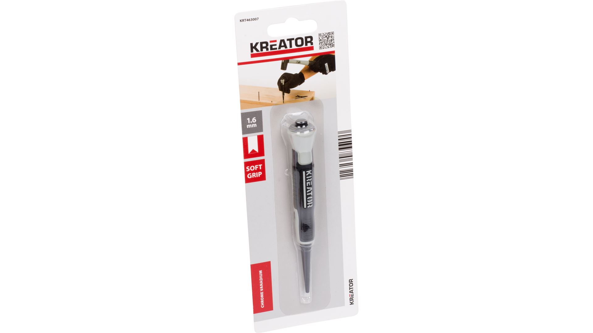 KRT463007 Punzón de clavos 1,6mm P