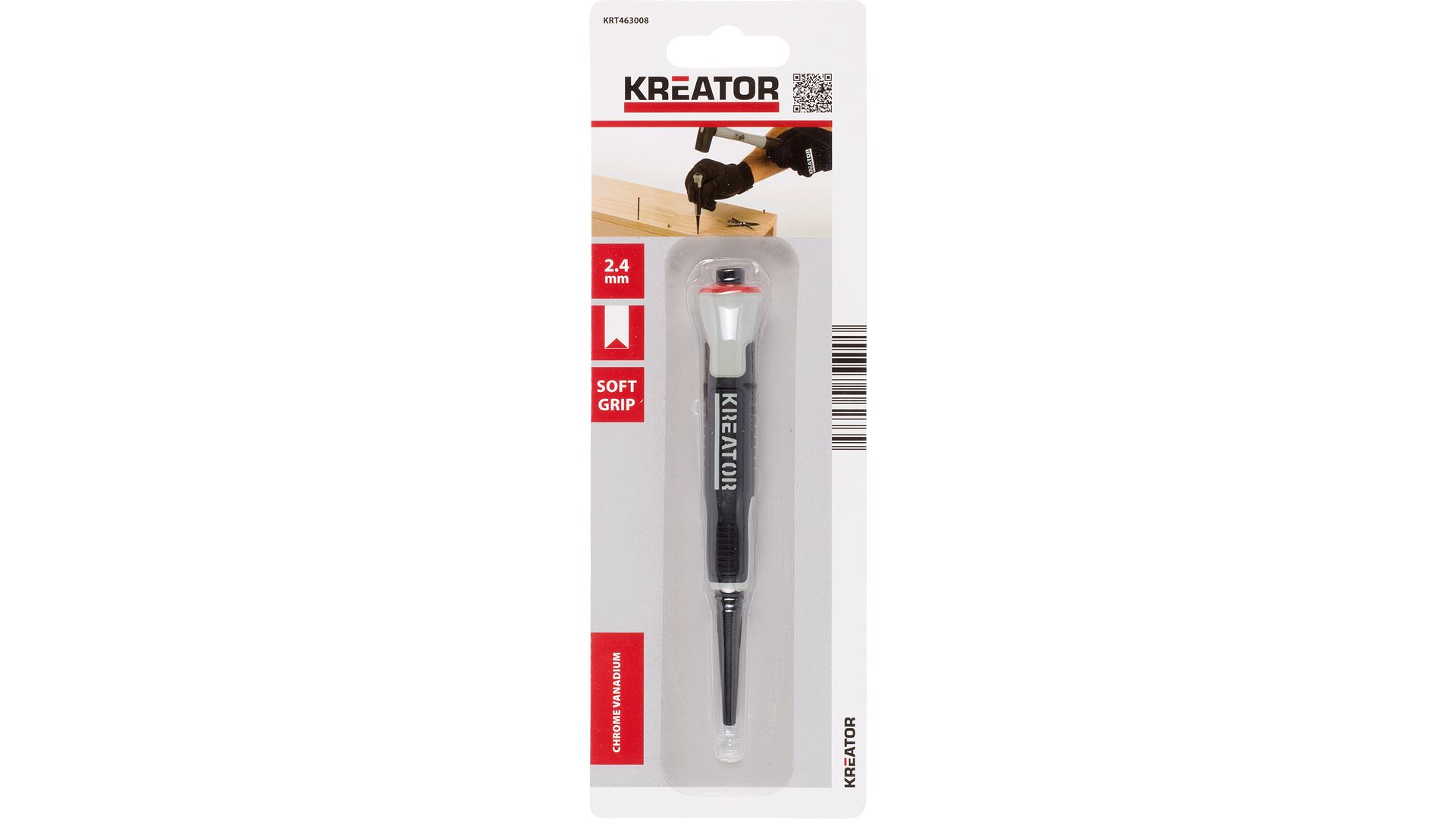 KRT463008 Punzón de clavos 2,4mm P