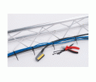 KRT556013 Bridas para cables blancos 3x25