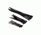 KRT556014 Bridas para cables negro 2,5x100mm (25) 4,4x120mm (25) 4,8x200mm (25)