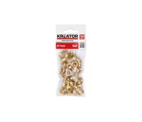 KRT616105 Ojal Ø 7mm latón - 100 uds.