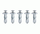 KRT619002 Anclaje para paredes huecas 5pcs 4x21mm