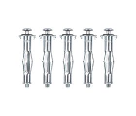 KRT619004 Anclaje para paredes huecas 5pcs 4x38mm