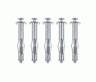 KRT619005 Anclaje para paredes huecas 5pcs 4x46mm