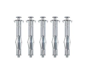 KRT619005 Anclaje para paredes huecas 5pcs 4x46mm