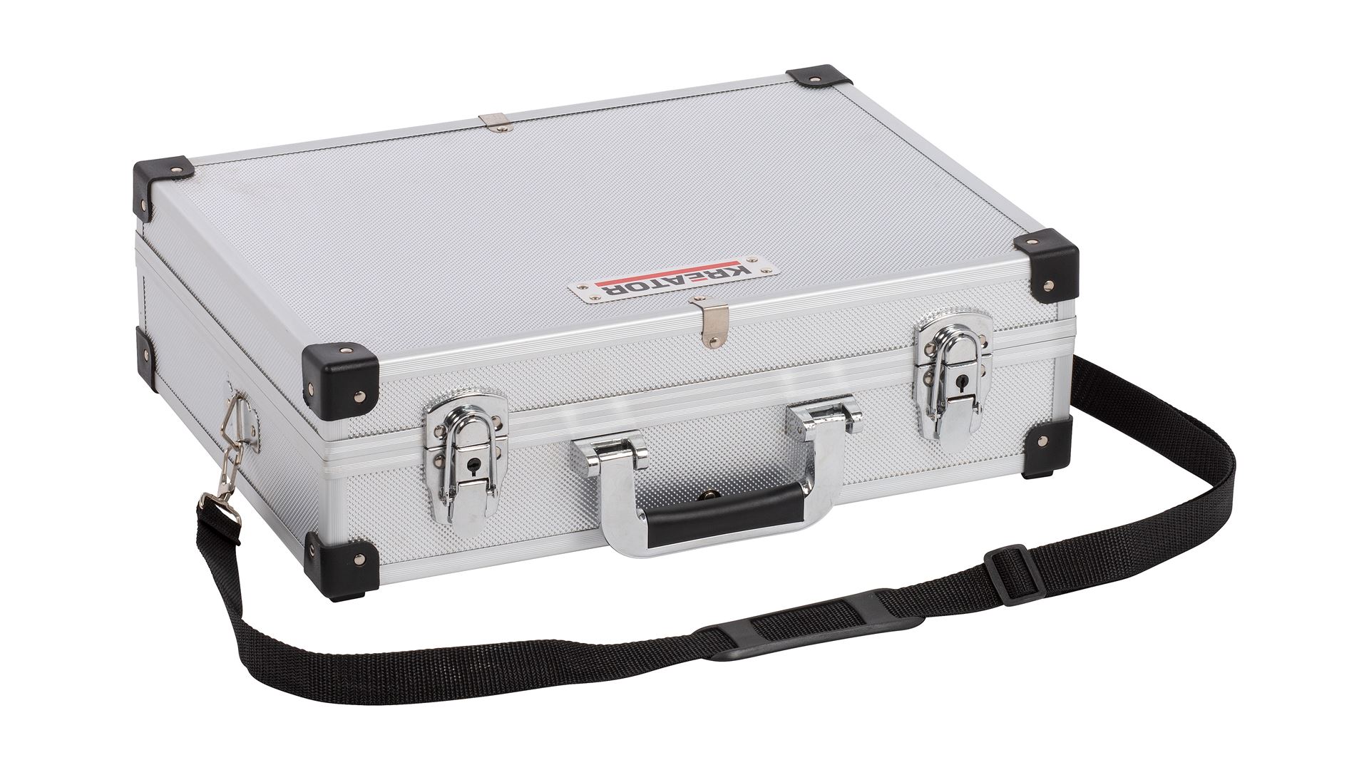 KRT640101S Maleta de aluminio 420x125x300mm plata