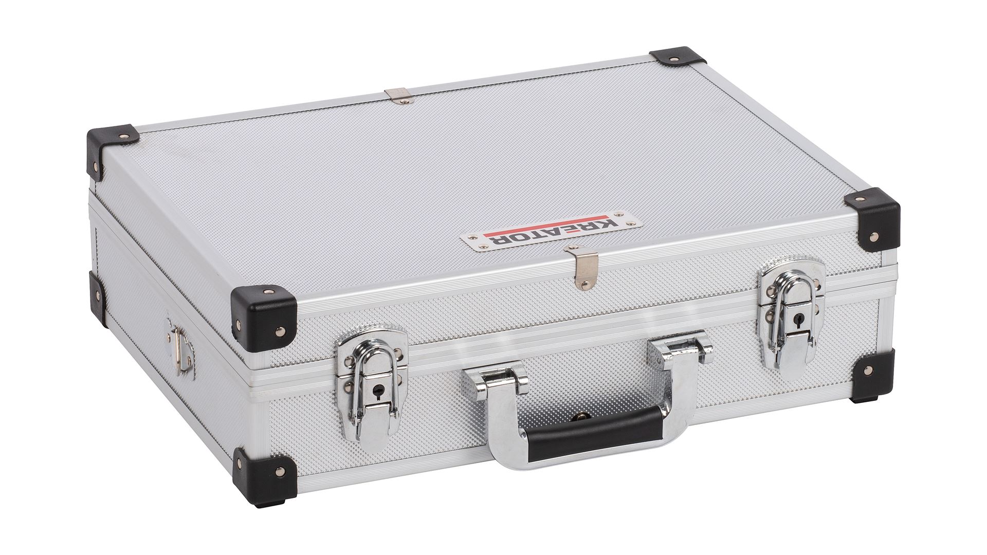 KRT640101S Maleta de aluminio 420x125x300mm plata