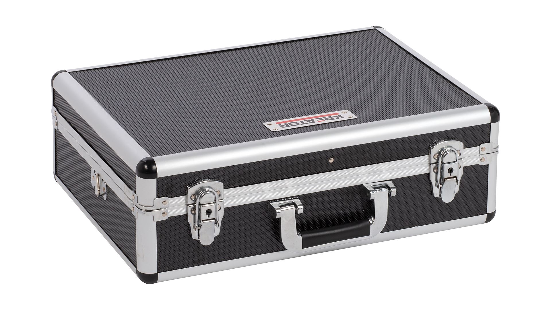KRT640102B Maleta de aluminio 460x155x330mm negro