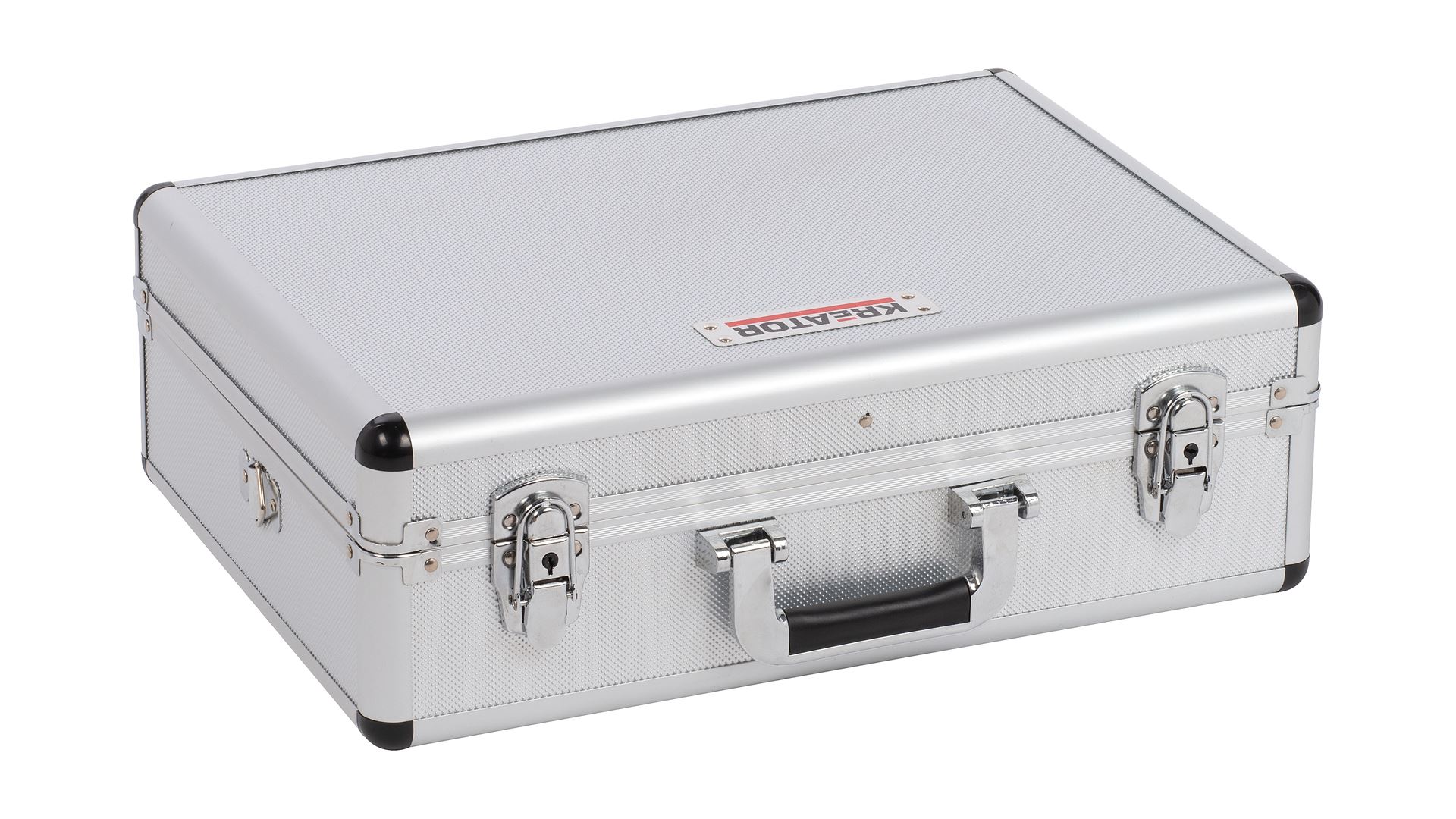 KRT640102S Maleta de aluminio 460x155x330mm plata