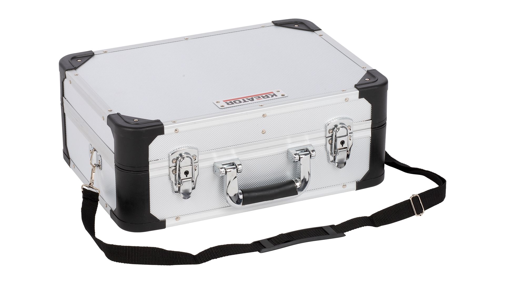 KRT640104S Maleta de aluminio 433x163x313mm plata