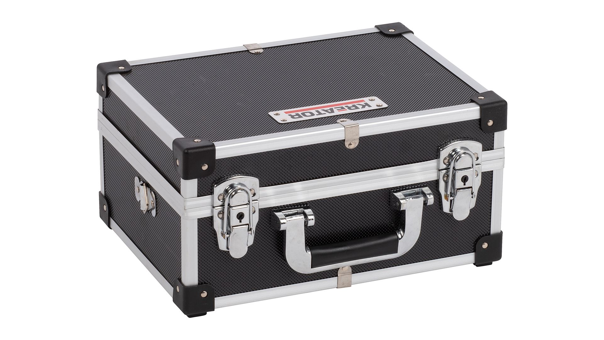 KRT640106B Maleta de aluminio 320x230x160mm negro