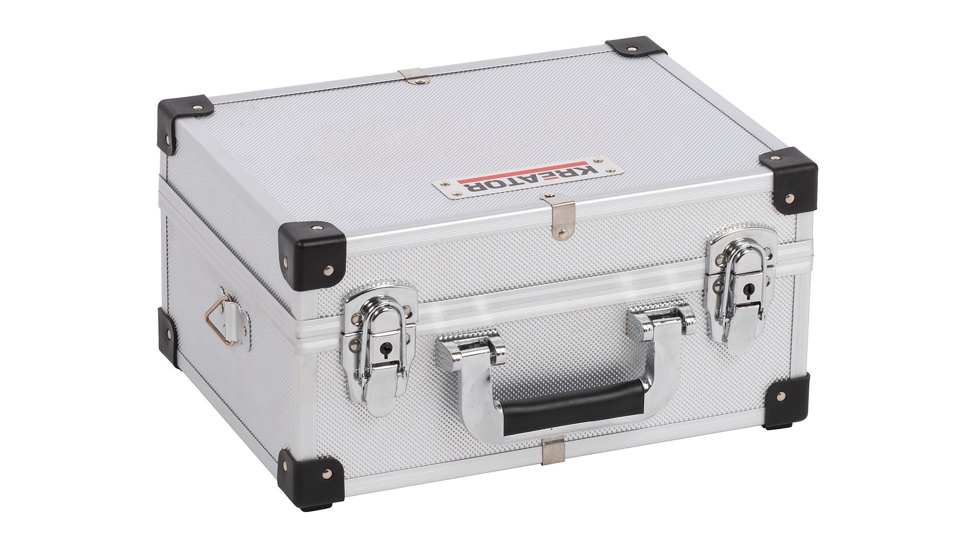 KRT640106S Maleta de aluminio 320x230x160mm plata