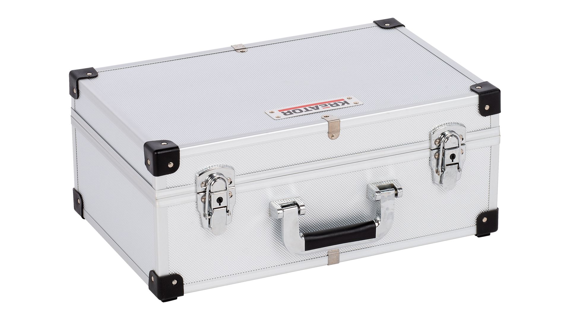 KRT640260S Maleta de aluminio 420x265x173mm plata