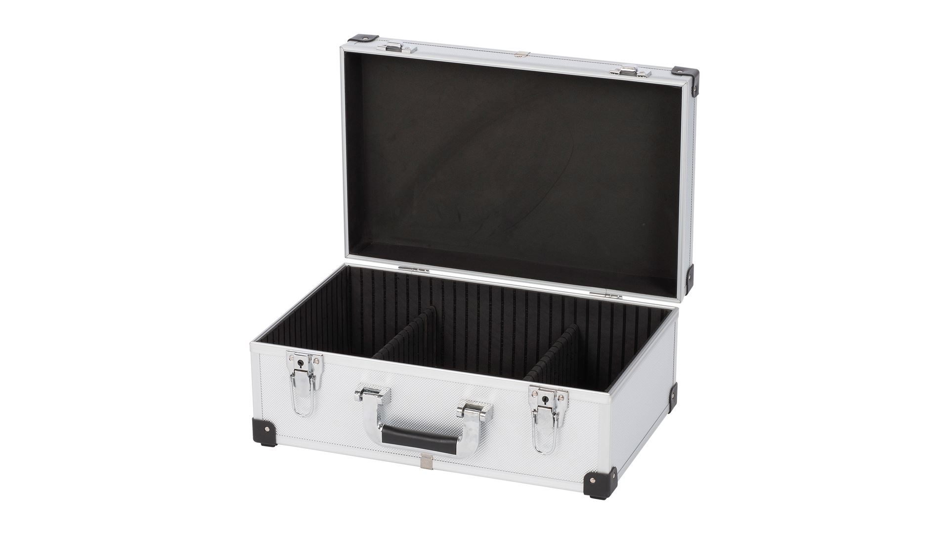 KRT640260S Maleta de aluminio 420x265x173mm plata