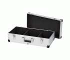 KRT640280S Maleta de aluminio 560x265x173mm (80CD's) plata
