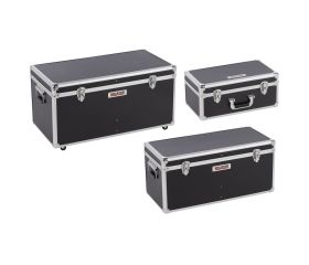 KRT640501B Juego maletas aluminio 3-in-1 negro