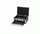 KRT640601B Maleta de aluminio con cajón 430x205x300mm 1 cajón