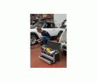 KRT640602B Maleta de aluminio con cajón 523x305x240mm 2 cajones