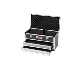 KRT640602B Maleta de aluminio con cajón 523x305x240mm 2 cajones