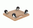 KRT670002 Plataforma con ruedas 290x290mm, 200kg