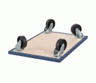 KRT670004 Plataforma con ruedas 400x650mm, 400kg