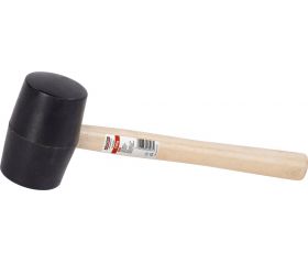 KRT904002 Maza goma 700g madera-negro