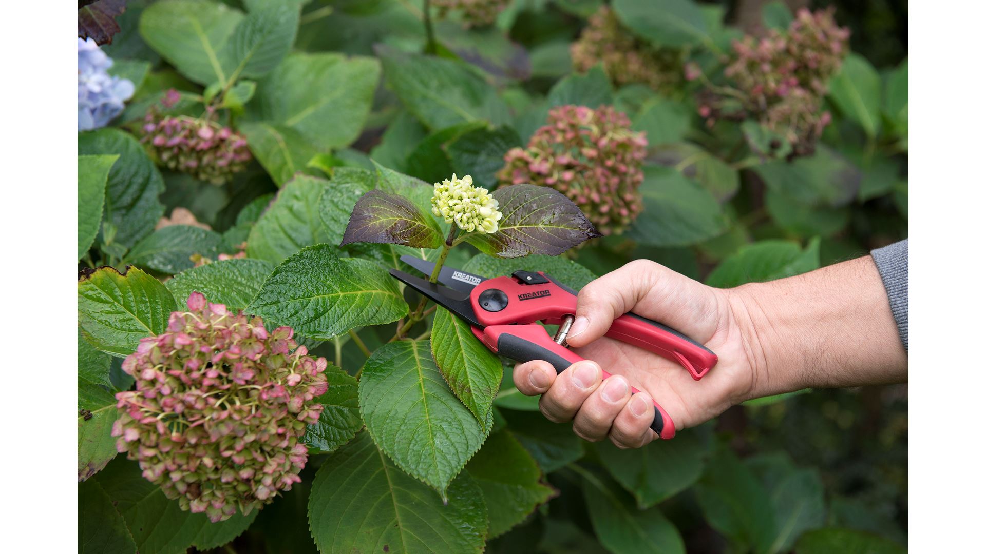 KRTGR1003 Tijera de poda recto acero al carbono