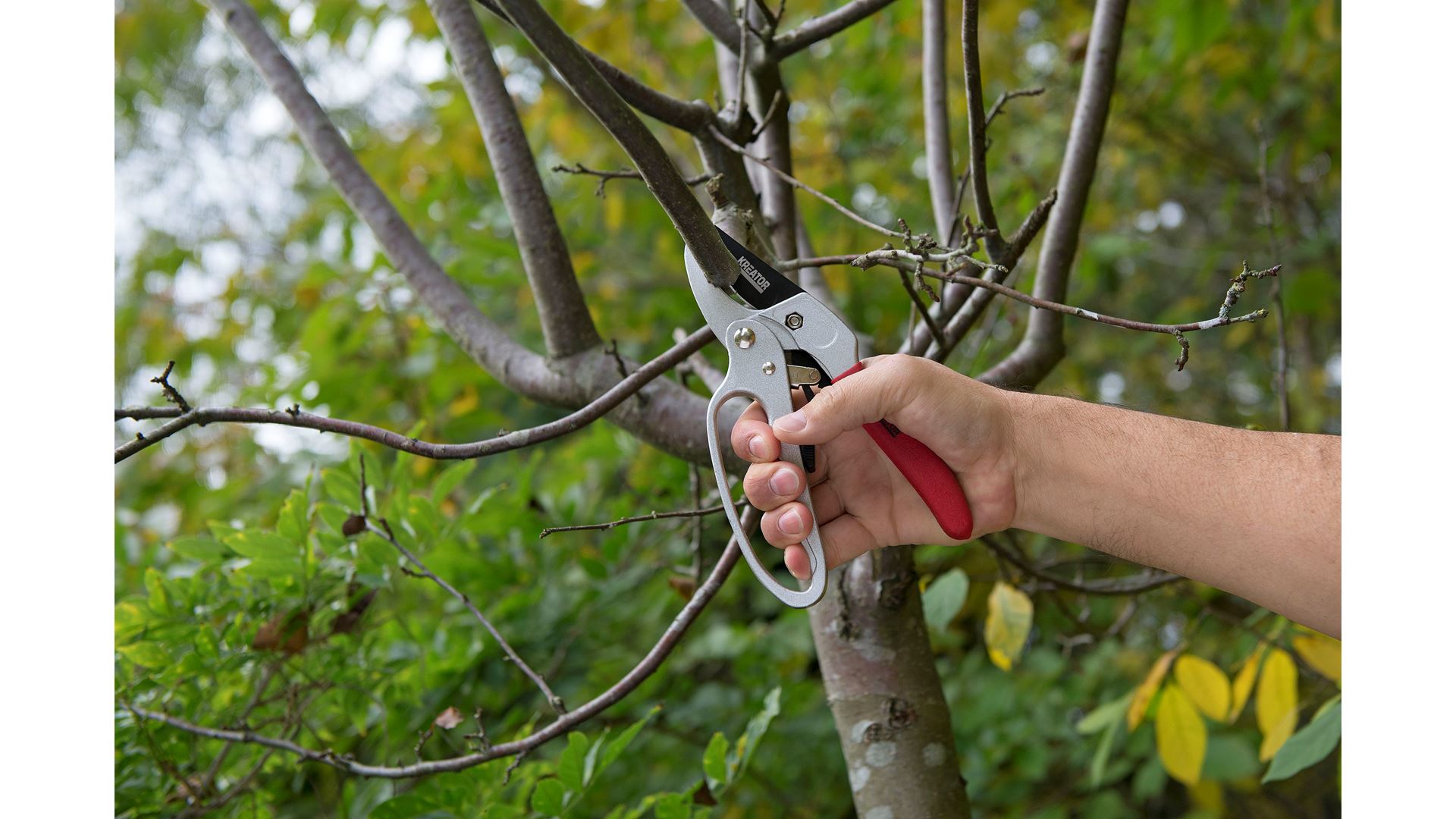 KRTGR1004 Tijera de poda bypass trinquete