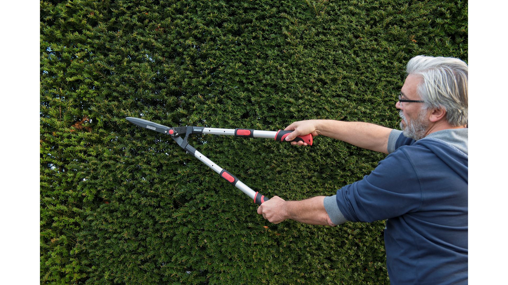 KRTGR3012 Recortasetos alu telesc.