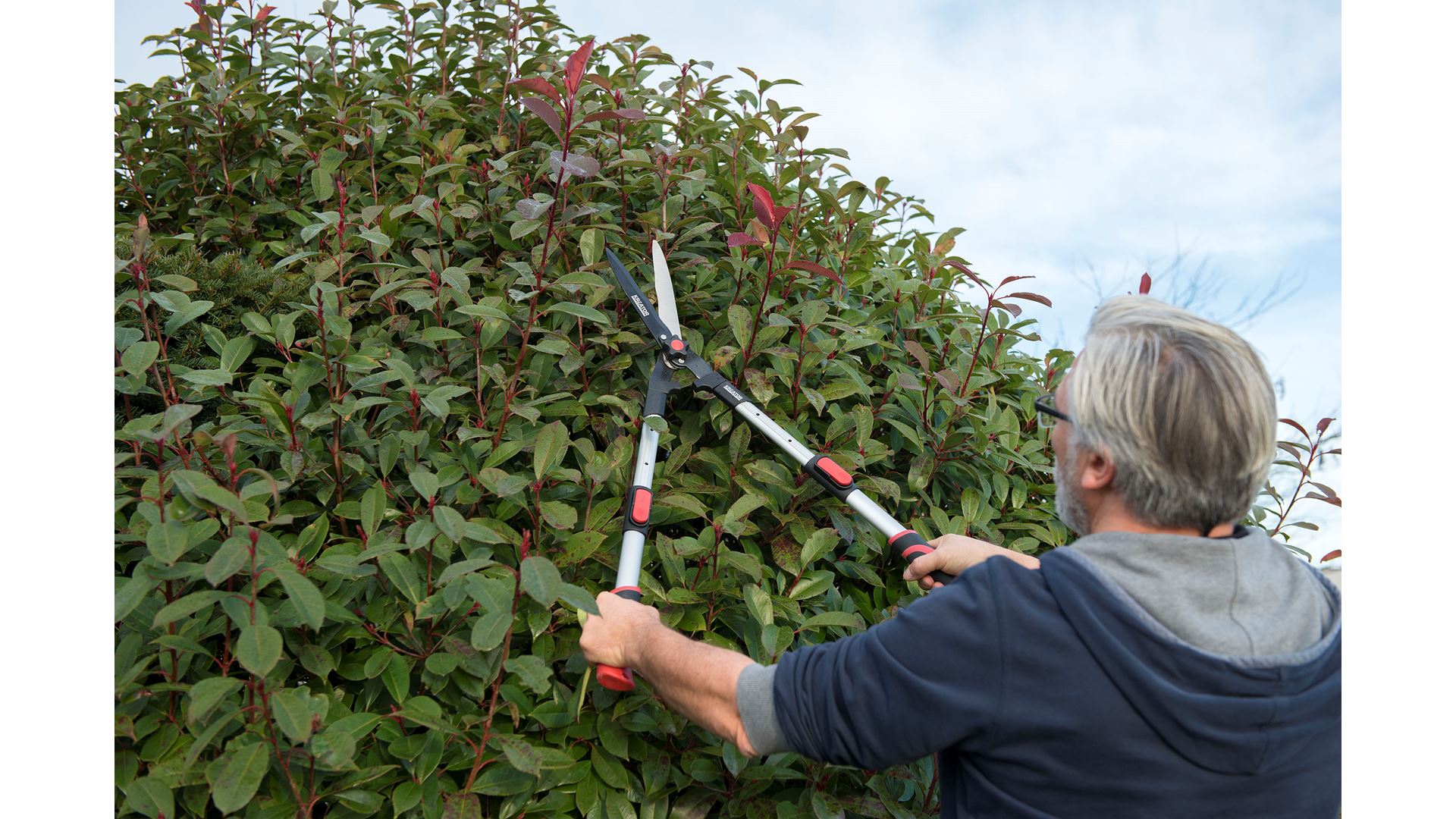 KRTGR3012 Recortasetos alu telesc.