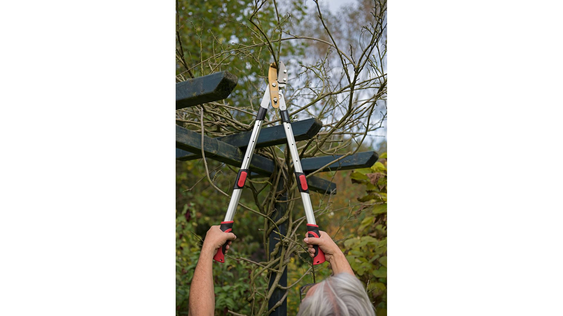 KRTGR4024 Tijeras de podar yunque yunque eléctrico alu telesc.