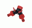 KRTGR6024 Conector de grifo twin 3/4"