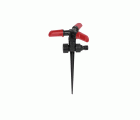 KRTGR6511 Aspersor rot. plástico + espiga
