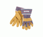 KRTK003 Guante  kids cow split amarillo