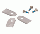 POWACG9101 Cuchillas y tornillos de robot cortacésped 3 uds.
