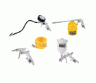 POWAIR0020 Kit herramientas neumáticas 5pcs