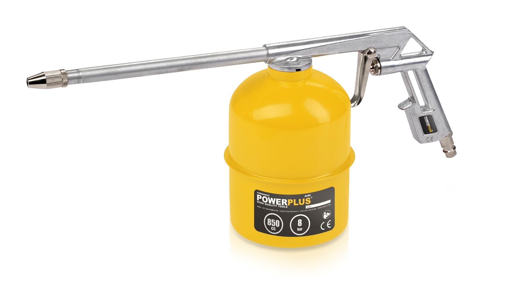 POWAIR0020 Kit herramientas neumáticas 5pcs