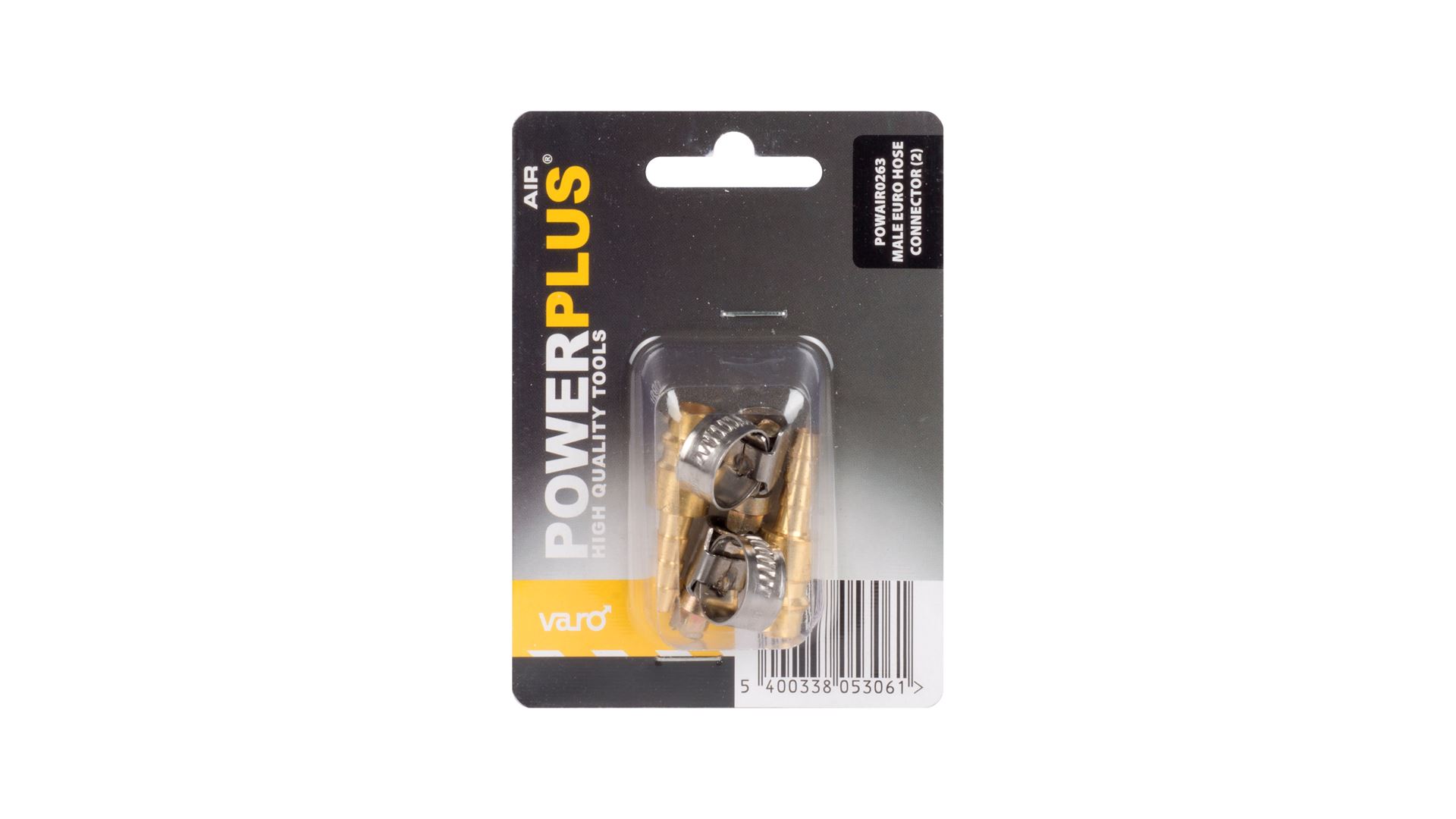 POWAIR0263 Acopl. mang. euro+anillo 2pzs