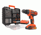 POWDP15300 Taladro atornillador 20V - incl. batería 20V 2.0Ah y cargador - 78 acc.
